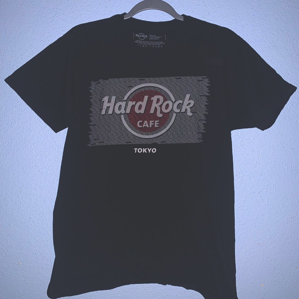 Hard Rock Cafe tshirt Black Size M